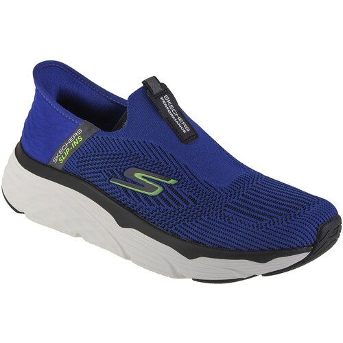 Skechers Nizke superge Slip-Ins: Max Cushioning - Advantageous Modra Slike