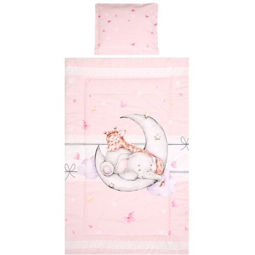 Lorelli RANFORCE COSY 3-dijelni set posteljine Butterflies Pink 100 x 150 cm Cijene