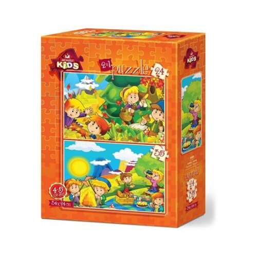 Puzzle 2/1 (24+35) art 5569 ( 49605 ) Cene