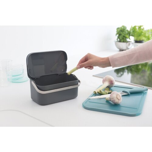 Brabantia bio kanta - dark grey Slike