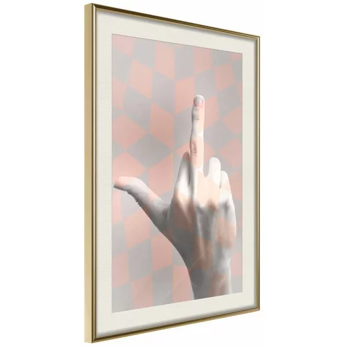  Poster - Middle Finger 20x30