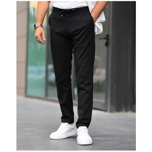 Dewberry 15728 Slim Fit Jogger Mens Trousers-BLACK Cene