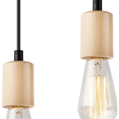  Luster na sajli LEON 5xE27/60W/230V Slike