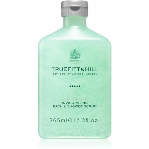 Truefitt & Hill Skin Control Invigorating Bath & Shower Scrub piling za obraz in telo za moške 365 ml