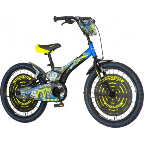 Venera Bike TURBO 20” DEČIJI BICIKL CRNO ZELENO PLAVE BOJE Cene