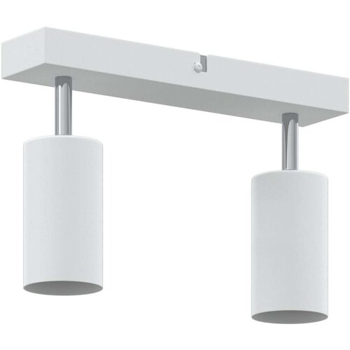 VidaXL Stropni Reflektor 2-Put Podesiv Bijeli GU10 Slike