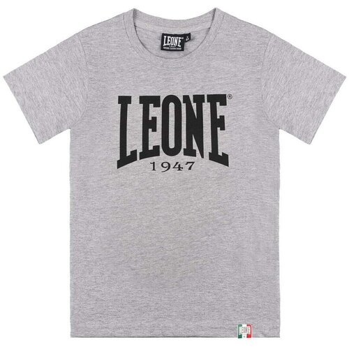 Leone 1947 Majice s kratkimi rokavi Boy T-Shirt Short Sleeves Basic Siva Cene