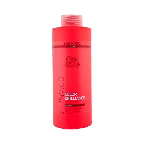 Wella Professionals invigo color brilliance &amp;scaron;ampon za barvane grobe lase 1000 ml za ženske Slike