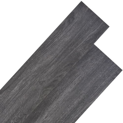 vidaXL PVC podne obloge 5,26 m² 2 mm crne i bijele Cijene