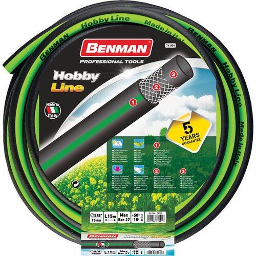 Benman BA&scaron;tensko Crevo 5/8" 25m Cene