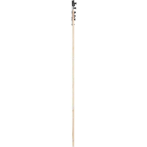  Klizna vrata Prirodna 90 x 208 cm Masivna borovina Slike