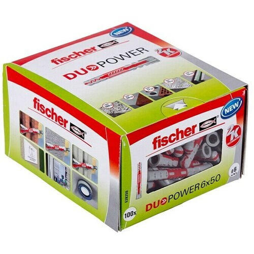 Fischer Duopower Asortiman tipli LD (Promjer tiple: 6 mm, Duljina tiple: 50 mm, 1 Kom., Prikladno za: Svi građevni materijali) Cijene