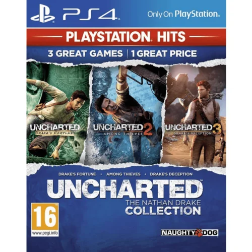 Sony Igra PlayStation 4:Uncharted: The Nathan Drake Collection – PS4 Uncharted: The Nathan Drake