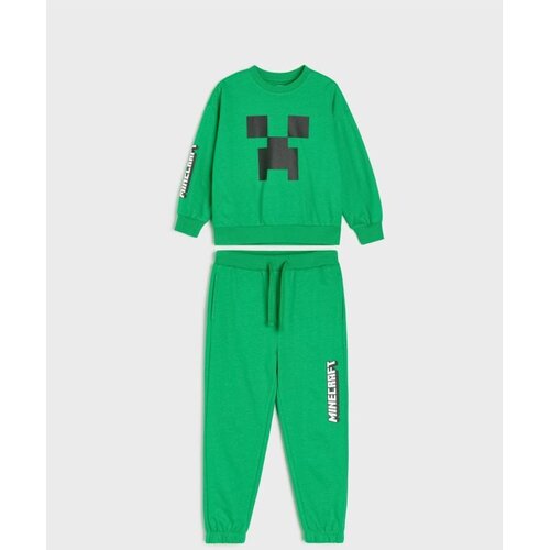 Sinsay Pamučna trenirka loose kroja Minecraft: majica i hlače Cijene