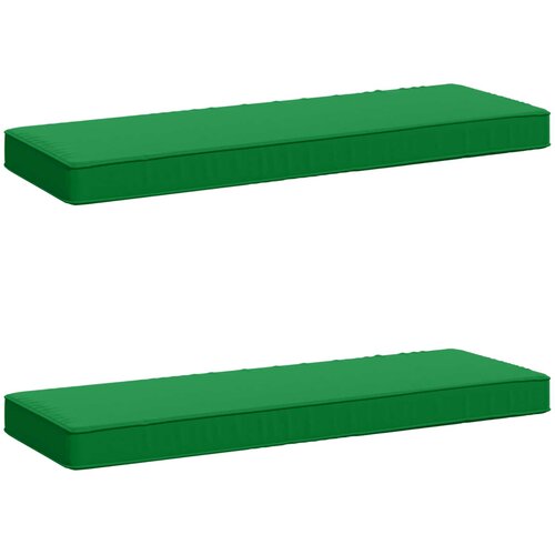  Jastučići za klupe - 2 dijela VUGHT 2 pcs 100% poliester Zelena Cene