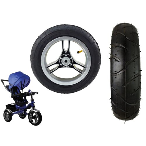  Plastic wheel with rubber tire (inflatable) PRO600 rear Cijene