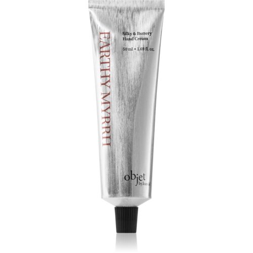 KUNDAL Objet Silky &amp;amp; Buttery Hand Cream negovalna krema za roke za prehrano in hidracijo z vonjem Earthy Myrrh 50 ml Slike