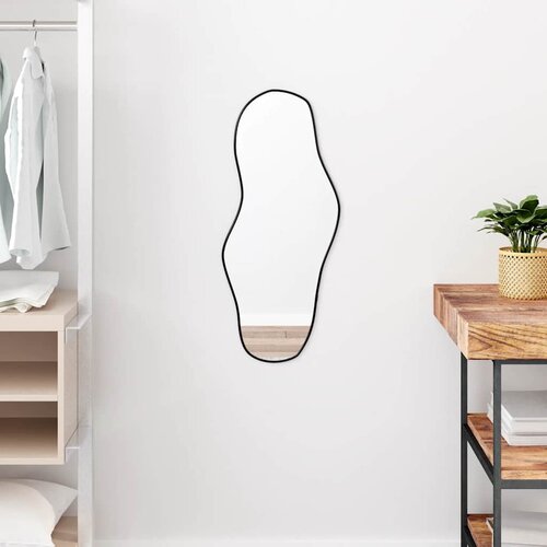  Zidno ogledalo crna 70x30 cm ovalno Cijene
