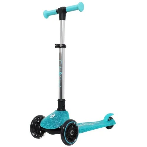CUTE&COOL- Cute&Cool svetleći sklopivi trotinet Galaxy Green Cene
