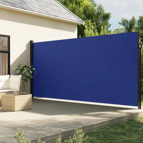  Zložljiva stranska tenda modra 220x300 cm