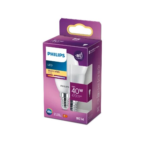 Philips led sijalica 40W P45 E14 ww, 929003546518, Cene