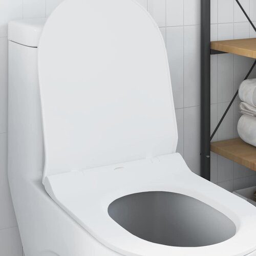  WC daska Podesiva Bijeli 50 x 36,5 x 5 cm Polipropilen Slike