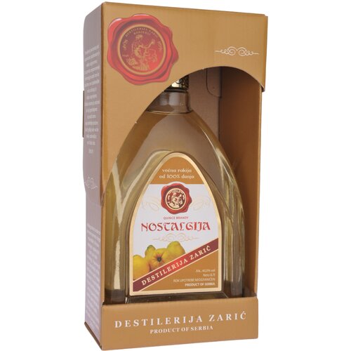 Destilerija Zarić Rakija Nostalgija, Dunja, 0.7l Cene