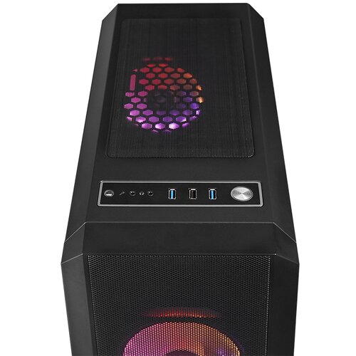 Chieftec SCORPION 4 USB3.2 ATX A-RGB ohišje, črno, (21337242) Cene