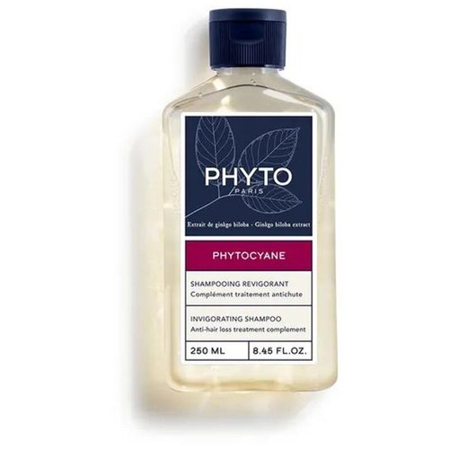 Phyto Phytocyane Invigorating Shampoo aktivacijski &amp;scaron;ampon proti izpadanju las 250 ml Slike