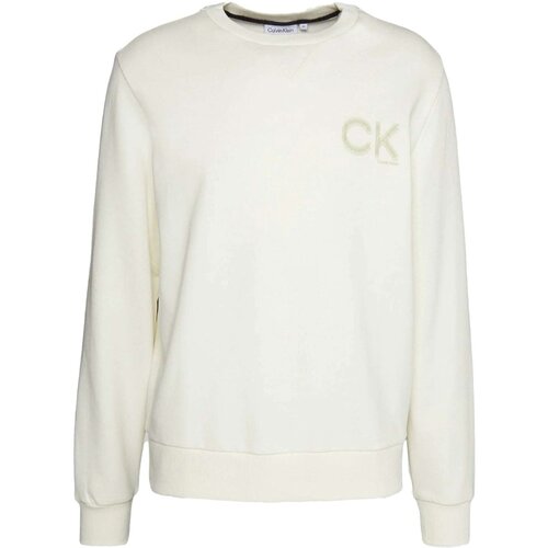 Calvin Klein Jeans Puloverji K10K110750 Bela Slike
