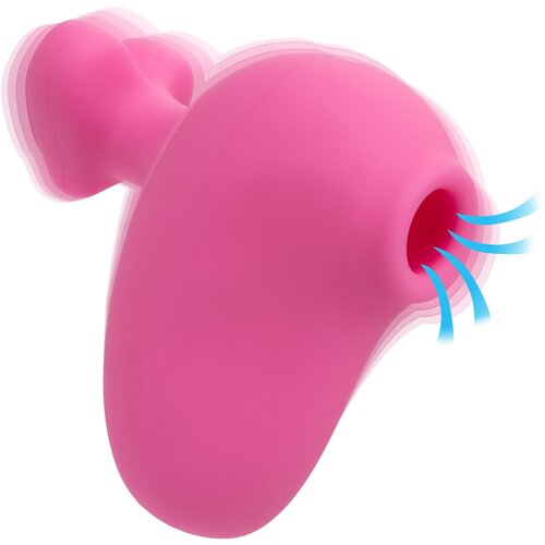 California Exotics First Time Suck &amp;amp; Play Massager Pink Slike