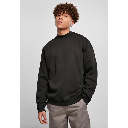 UC Men Mock Neck Crew Black Slike