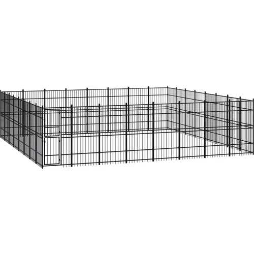  vanjski kavez za pse čelični 58,98 m²