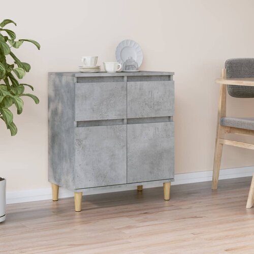  Komoda siva boja betona 60x35x70 cm od konstruiranog drva Cijene