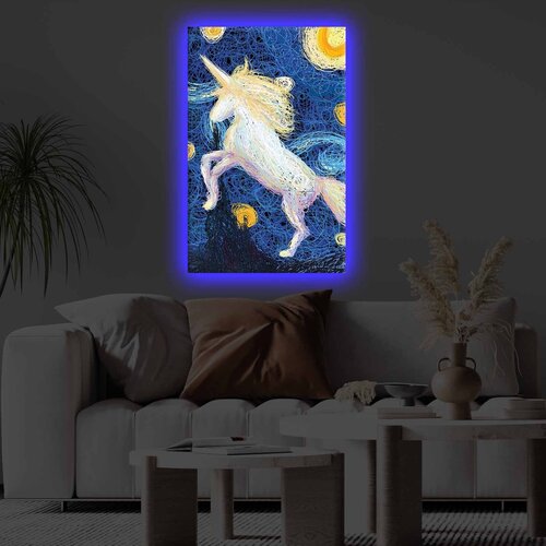 Wallity Zidna slika sa LED osvjetljenjem 4570KTLGDACT - 021, 45x70 cm Cene