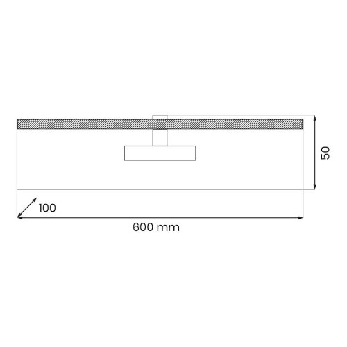  LED osvetljenje za slike PRADO LED/11W/230V sjajni hrom Slike