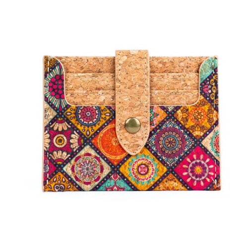 Viter etui za kartice cork floral mosaic ( BAGD-295_5 ) Slike