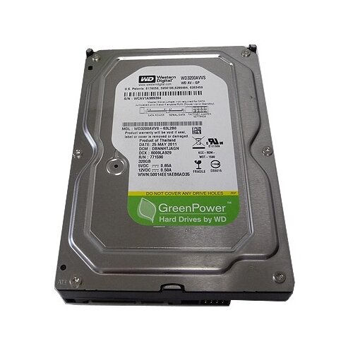 Hard disk WD 3,5″ 320GB SATA2 8MB Pull, WD3200AVVS-P Cijene