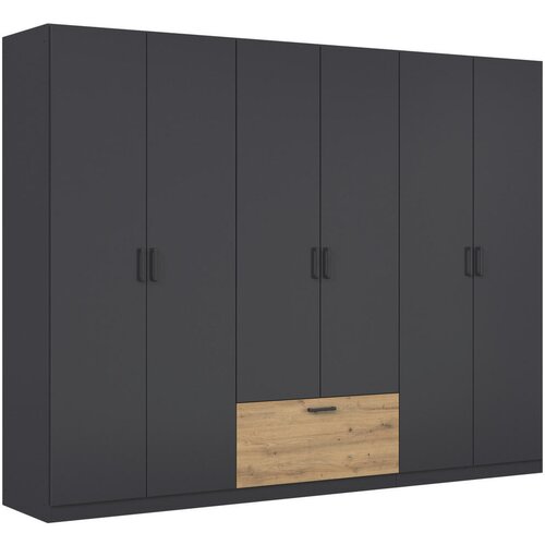 Boxxx OMARA ZA OBLAČILA, siva, hrast artisan Cene