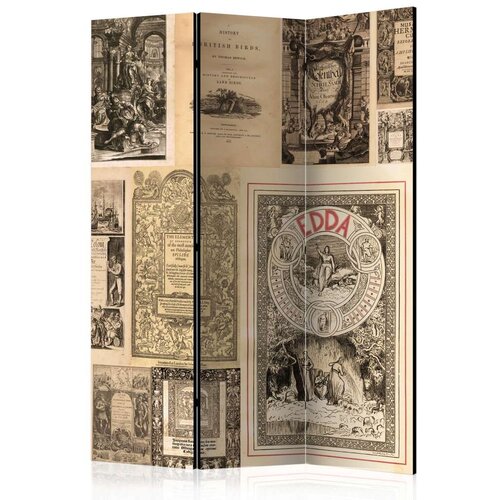  Paravan u 3 dijela - Vintage Books [Room Dividers] 135x172 Cijene