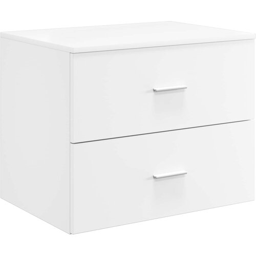  Set namje&amp;scaron;taja za kupaonicu 3 kom. Bijela 49,5 x 44,5 x 66 cm Slike