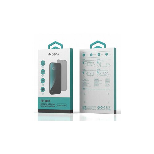 DEVIA zaštitno staklo van series full screen privacy twice-tempred za iPhone 16 plus crna Cene