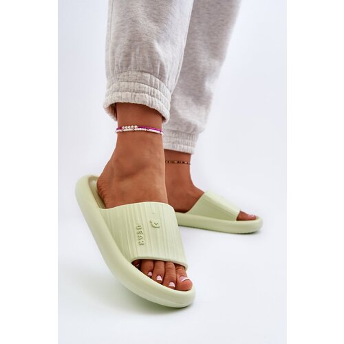 Kesi Women's Lightweight Foam Slippers Green Fenicva Cene