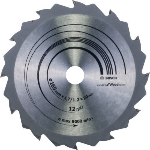 Bosch list kružne testere speedline wood 2608642600, 165 x 20/16 x 1,7 mm, 12 Slike
