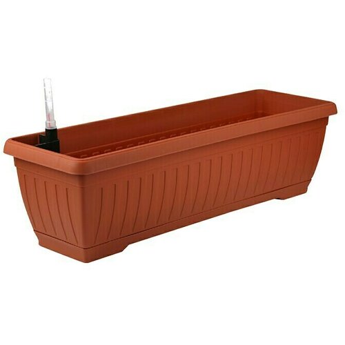  Žardinjera za cvijeće Jadran sa spremnikom vode (50 x 20 x 17 cm, Terakota) Cijene