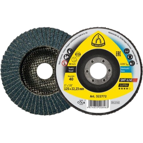 Klingspor Klings lamelasti brusni disk 115x22,23mm G120 Cene