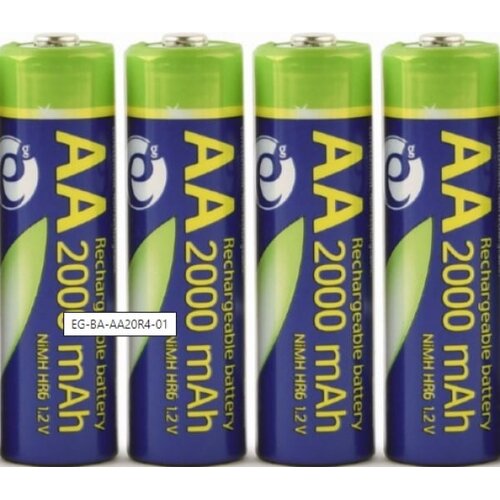 Gembird Rechargeable AA instant batteries (ready-to-use), 2000mAh, 4 pcs blister pack Cene
