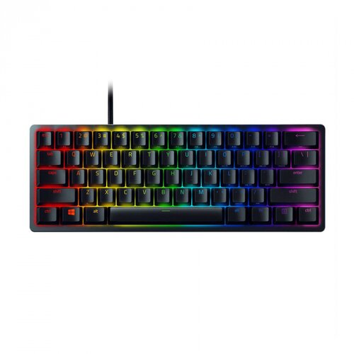  Razer Huntsman Mini - 60% Optical Gaming Keyboard (Clicky Purple Switch) - FRML RZ03-03390100-R3M1 Slike