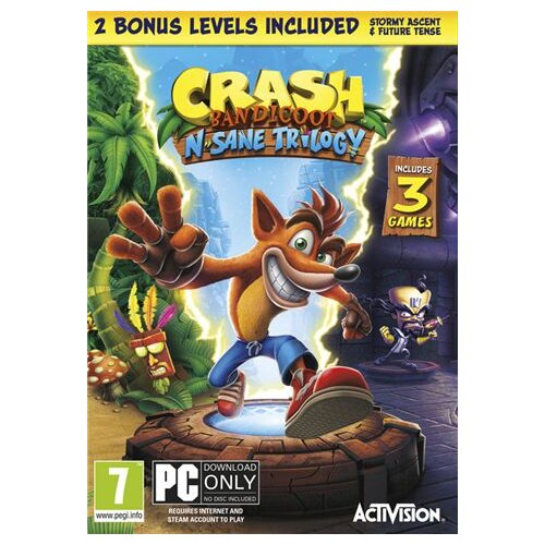 Activision Blizzard PC igra Crash Bandicoot N. Sane Trilogy (code in a box) Slike