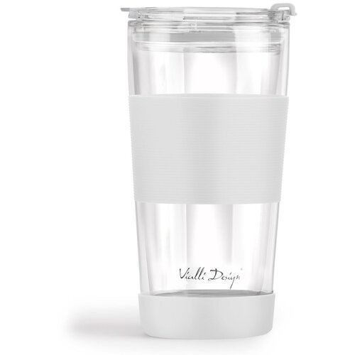 Vialli Design Bijela termo šalica 600 ml Fuori – Cijene